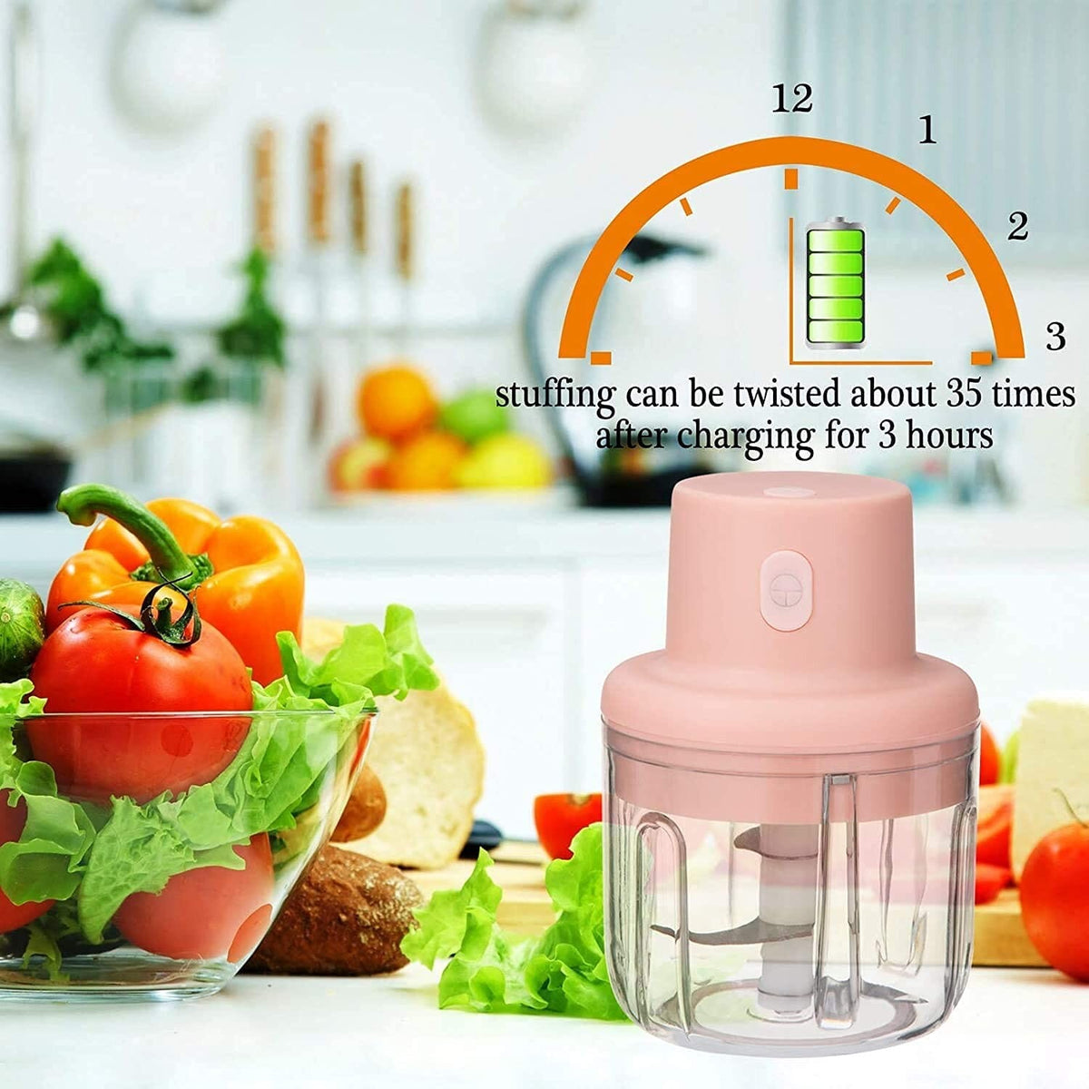 Mini Electric Food Chopper